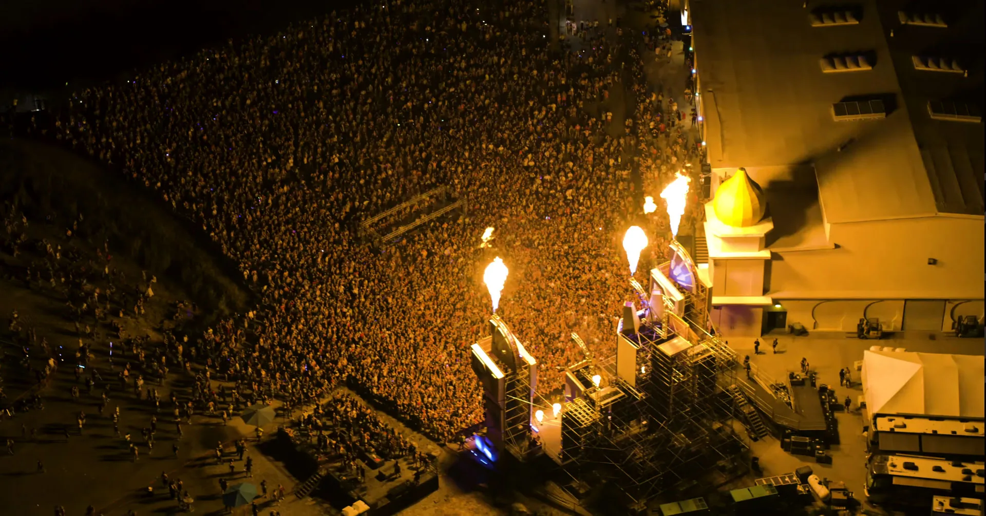 Aerial view of Das Energi 2021